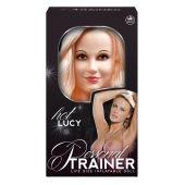 Надувная кукла с вибрацией и 2 любовными отверстиями Hot Lucy Lifesize Love Doll - NMC - в Волгодонске купить с доставкой