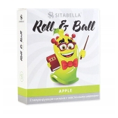 Стимулирующий презерватив-насадка Roll   Ball Apple - Sitabella - купить с доставкой в Волгодонске