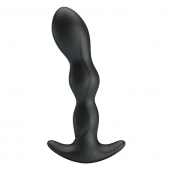 Черный анальный стимулятор простаты с вибрацией Special Anal Massager - 14,5 см. - Baile - в Волгодонске купить с доставкой