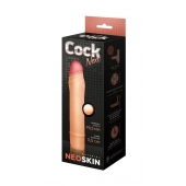 Телесная насадка-удлинитель из неоскин - 19,5 см. - LOVETOY (А-Полимер) - в Волгодонске купить с доставкой