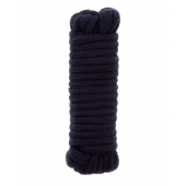 Чёрная веревка для связывания BONDX LOVE ROPE - 5 м. - Dream Toys - купить с доставкой в Волгодонске