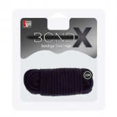 Черная веревка для связывания BONDX LOVE ROPE - 10 м. - Dream Toys - купить с доставкой в Волгодонске