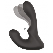 Чёрный массажер простаты с 2 моторами BOOTY ROCKER - Dream Toys - в Волгодонске купить с доставкой