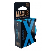 Классические презервативы в железном кейсе MAXUS Classic - 3 шт. - Maxus - купить с доставкой в Волгодонске