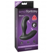 Черный массажер простаты Electro Stim Prostate Vibe с электростимуляцией - 13,3 см. - Pipedream - купить с доставкой в Волгодонске