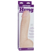 Огромная насадка-реалистик Vac-U-Lock Realistic Hung - 31,7 см. - Doc Johnson - купить с доставкой в Волгодонске