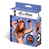 Наручники с присосками Sexy Suction - Lux Fetish - купить с доставкой в Волгодонске