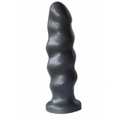 Черная насадка на трусики харнесс Platinum - 16 см. - LOVETOY (А-Полимер) - купить с доставкой в Волгодонске