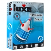 Презерватив LUXE Maxima  Глубинная бомба  - 1 шт. - Luxe - купить с доставкой в Волгодонске
