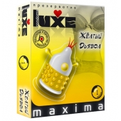 Презерватив LUXE Maxima  Желтый дьявол  - 1 шт. - Luxe - купить с доставкой в Волгодонске