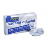 Ультратонкие презервативы Sagami Original QUICK - 6 шт. - Sagami - купить с доставкой в Волгодонске