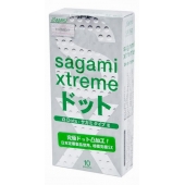 Презервативы Sagami Xtreme Type-E с точками - 10 шт. - Sagami - купить с доставкой в Волгодонске