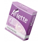 Классические презервативы Arlette Classic - 3 шт. - Arlette - купить с доставкой в Волгодонске
