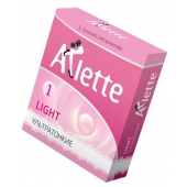 Ультратонкие презервативы Arlette Light - 3 шт. - Arlette - купить с доставкой в Волгодонске