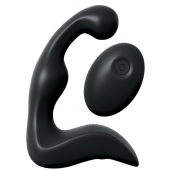 Черный вибромассажер простаты с пультом ДУ Control P-Spot Pro - Pipedream - в Волгодонске купить с доставкой