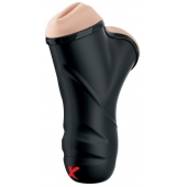 Мастурбатор в колбе с двумя тоннелями Double Penetration Vibrating Stroker - Pipedream - в Волгодонске купить с доставкой