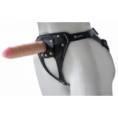 Универсальный мягкий пояс с насадкой Hard brutal BDSM-КОНСУЛ - 17 см. - LOVETOY (А-Полимер) - купить с доставкой в Волгодонске