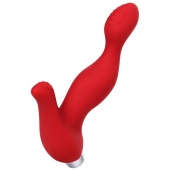 Красный силиконовый вибростимулятор простаты Proman - 12,5 см. - ToyFa - в Волгодонске купить с доставкой