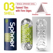 Мастурбатор SPINNER Shell - Tenga - в Волгодонске купить с доставкой