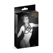 Черная упряжь на грудь Clara - Bijoux Pour Toi - купить с доставкой в Волгодонске