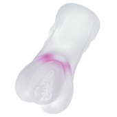 Прозрачный реалистичный мастурбатор Juicy Pussy Crystal Rose - ToyFa - в Волгодонске купить с доставкой