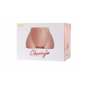 Мастурбатор-полуторс Cherry с вибрацией и двумя любовными тоннелями - KOKOS - в Волгодонске купить с доставкой