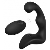 Черный вибромассажер простаты REMOTE BOOTY PLEASER - Dream Toys - в Волгодонске купить с доставкой