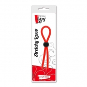 Красное эрекционное лассо с одной бусинкой-утяжкой STRETCHY THICK LASSO - Dream Toys - в Волгодонске купить с доставкой
