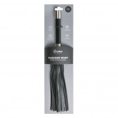 Черная плеть Easytoys Flogger With Metal Grip - 38 см. - Easy toys - купить с доставкой в Волгодонске