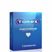 Гладкие презервативы Torex  Классические  - 3 шт. - Torex - купить с доставкой в Волгодонске