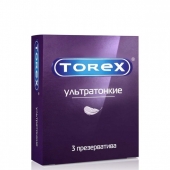 Презервативы Torex  Ультратонкие  - 3 шт. - Torex - купить с доставкой в Волгодонске
