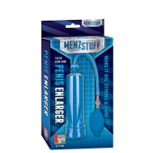 Синяя вакуумная помпа MENZSTUFF PENIS ENLARGER - Dream Toys - в Волгодонске купить с доставкой