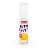 Гель-смазка Tutti-frutti со вкусом сочной дыни - 30 гр. - Биоритм - купить с доставкой в Волгодонске