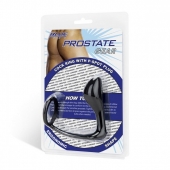 Стимулятор простаты с фиксацией эрекционным кольцом Prostate Gear - BlueLine - в Волгодонске купить с доставкой