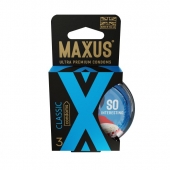 Классические презервативы в пластиковом кейсе MAXUS Classic - 3 шт. - Maxus - купить с доставкой в Волгодонске
