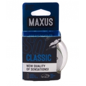 Классические презервативы в пластиковом кейсе MAXUS Classic - 3 шт. - Maxus - купить с доставкой в Волгодонске