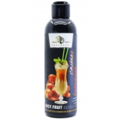 Интимный гель-смазка JUICY FRUIT с ароматом солёной карамели - 200 мл. - БиоМед - купить с доставкой в Волгодонске