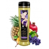 Массажное масло Libido Exotic Fruits с ароматом экзотических фруктов - 240 мл. - Shunga - купить с доставкой в Волгодонске