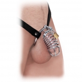 Кольцо верности Extreme Chastity Belt с фиксацией головки - Pipedream - купить с доставкой в Волгодонске