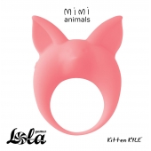 Оранжевое эрекционное кольцо Kitten Kyle - Lola Games - в Волгодонске купить с доставкой