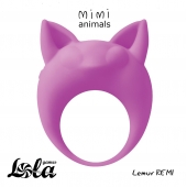 Фиолетовое эрекционное кольцо Lemur Remi - Lola Games - в Волгодонске купить с доставкой