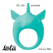 Зеленое эрекционное кольцо Unicorn Alfie - Lola Games - в Волгодонске купить с доставкой