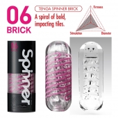 Мастурбатор SPINNER Brick - Tenga - в Волгодонске купить с доставкой