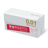 Супер тонкие презервативы Sagami Original 0.01 - 10 шт. - Sagami - купить с доставкой в Волгодонске