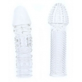 Комплект из 2 прозрачных насадок на пенис PENIS EXTENDER PACK - Dream Toys - в Волгодонске купить с доставкой