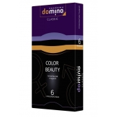 Разноцветные презервативы DOMINO Colour Beauty - 6 шт. - Domino - купить с доставкой в Волгодонске