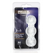 Прозрачный фигурный мастурбатор Master Stroker - Blush Novelties - в Волгодонске купить с доставкой