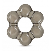 Дымчатое эрекционное кольцо Stay Hard Thick Bead Cock Ring - Blush Novelties - в Волгодонске купить с доставкой