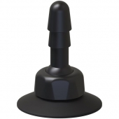 Плаг с присоской для фиксации насадок Deluxe 360° Swivel Suction Cup Plug - Doc Johnson - купить с доставкой в Волгодонске