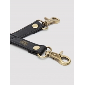 Черный фиксатор для манжет Bound to You Faux Leather Hogtie - Fifty Shades of Grey - купить с доставкой в Волгодонске